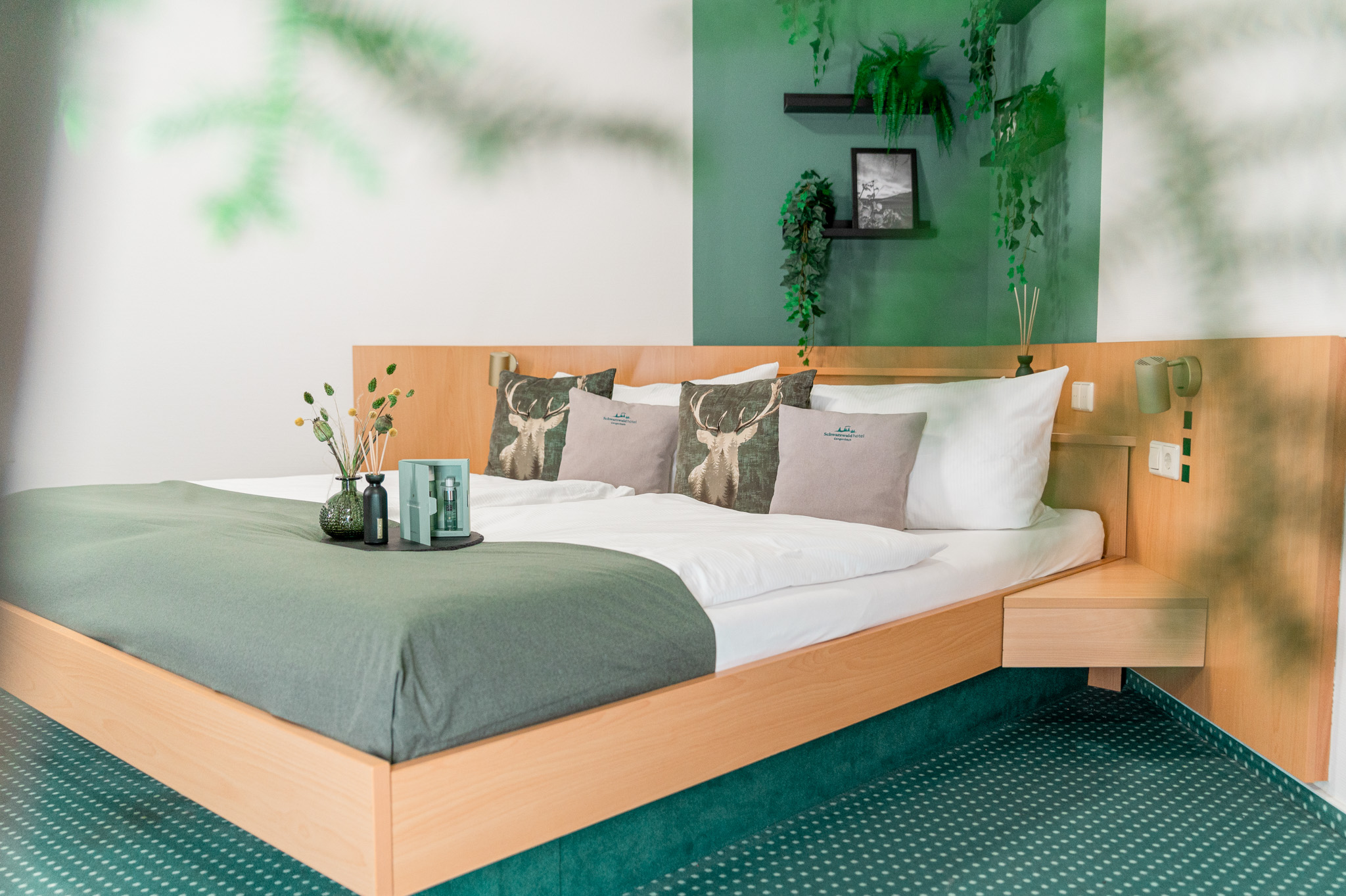 Double room at the Schwarzwald Hotel Gengenbach